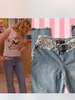 FOUND! Thank you everyone!! Lizzie Mcguire Younique Jeans
